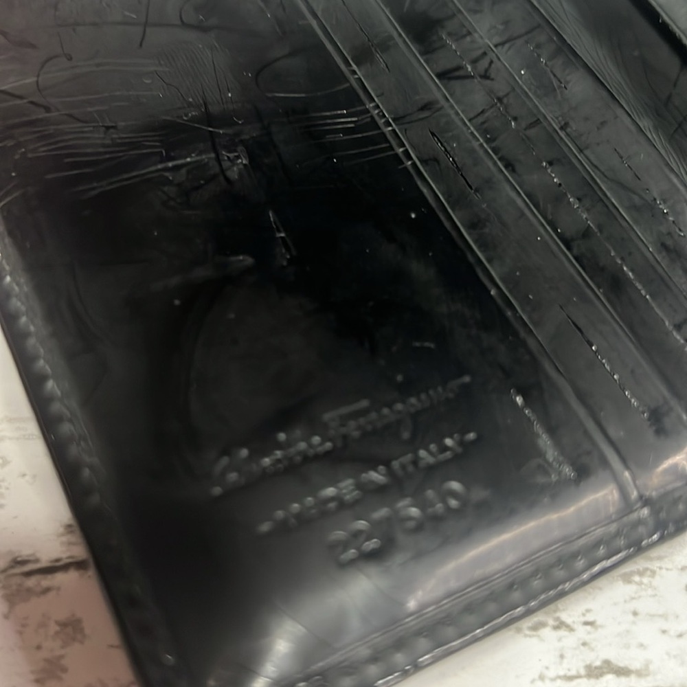 Salvatore Ferragamo Black Wallet - Picture 8 of 10
